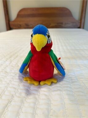 Jabber the Parrot Beanie Baby